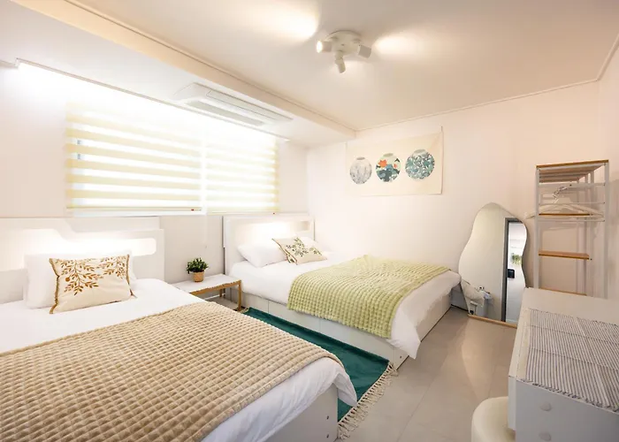 Anan - Amasa Station, Direct To Jamsil, Kspo Dome, Lotte World, Asan Medical Center, River Walk Aparthotel Seul