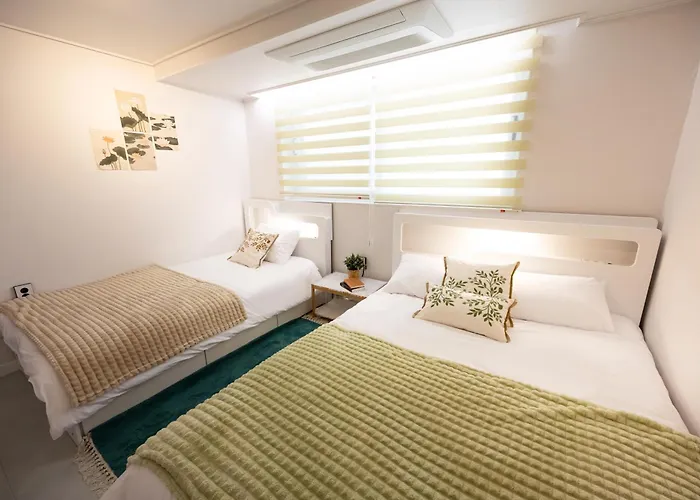 Anan - Amasa Station, Direct To Jamsil, Kspo Dome, Lotte World, Asan Medical Center, River Walk Aparthotel