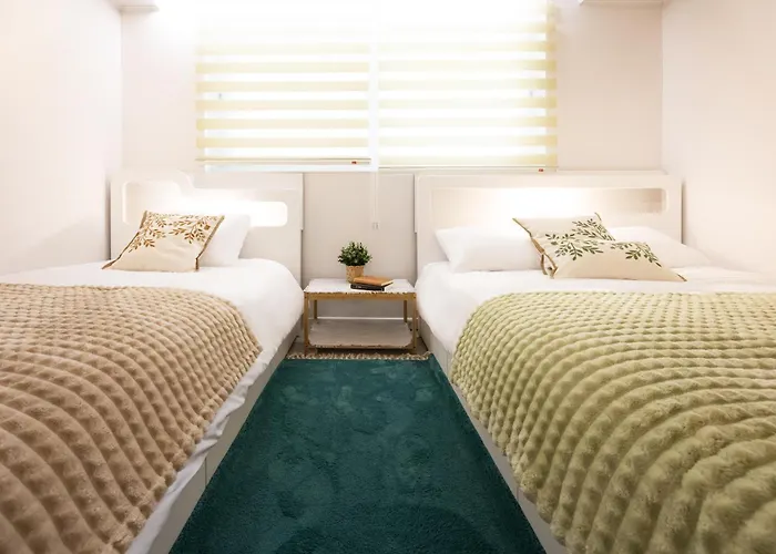 Anan - Amasa Station, Direct To Jamsil, Kspo Dome, Lotte World, Asan Medical Center, River Walk Aparthotel Seul